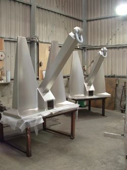 Manson Hiding Anchor/Stainless Steel Glass Bead Blasted 1195kg