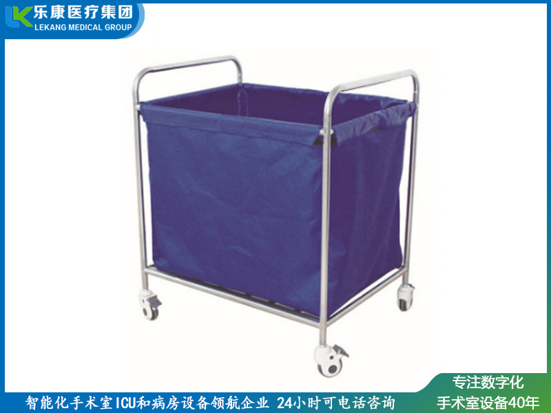 [b23]不锈钢污衣袋车