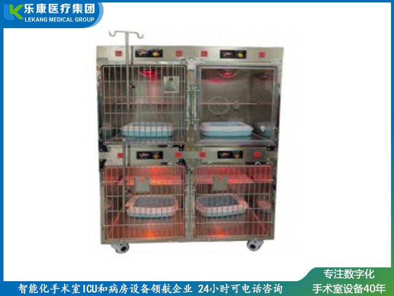 红外保温四位氧舱猫笼