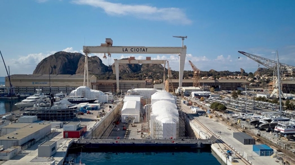 Image forMB92 La Ciotat Awarded Concession for 200 Metre Dry Dock in La Ciotat