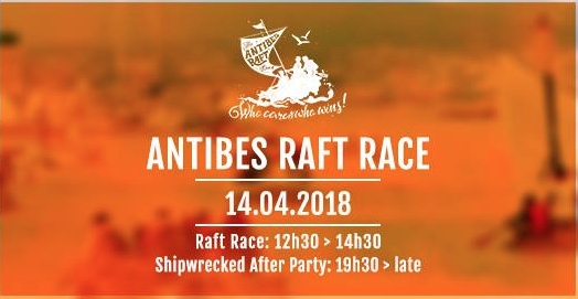 Image forThe Antibes Raft Race is back on 14th April 2018!