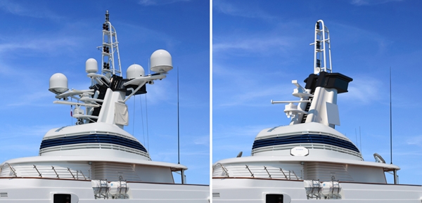 Image forKymeta and e3 Systems Reveal First Superyacht Sea Trials with Yacht Prior to MYS