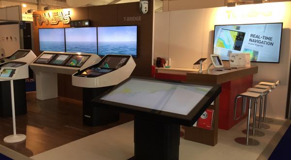 Image forTransas integrated technologies presented at the Monaco Yacht Show