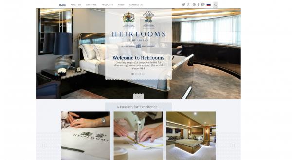 Image forHeirlooms Launch New Website