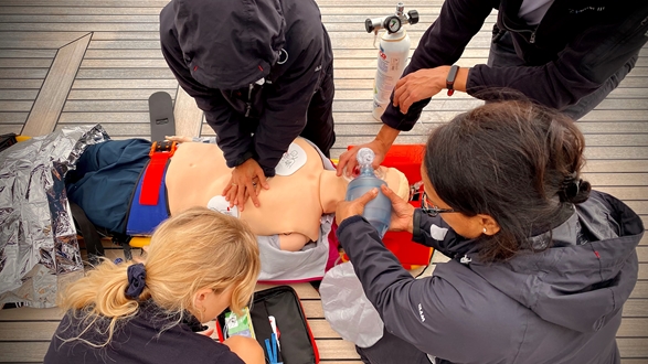 Image forRed Square Medical and MedAire announce partnership to support onboard training