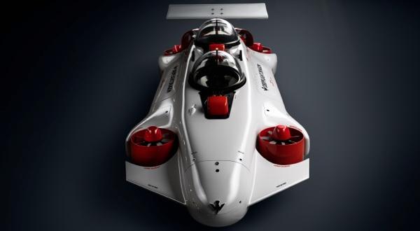 Image forDEEPFLIGHT DRAGON PERSONAL SUBMARINE TO BE LAUNCHED AT MONACO YACHT SHOW 2015