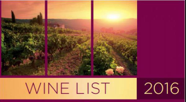 Image forThe 2016 Wine List of Riviera Wine out now  