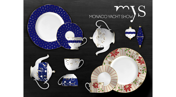 Image forKevin Glancy Unveils Festive Fine Bone China At Monaco