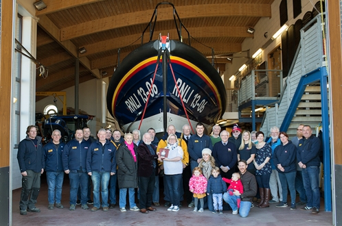 Image forJPMA/Hoylake Sailing School presented with RNLI Recognition of Support Award