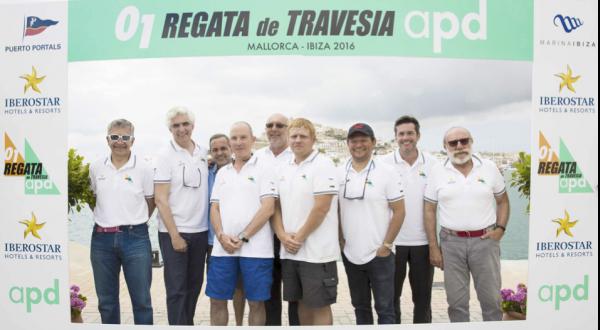 Image forThe Ist APDs Sailing Regatta arrives to Marina Ibiza