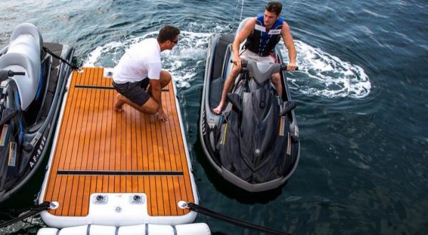 Image forFormer crew members launch innovative inflatable marine platform at inaugural...