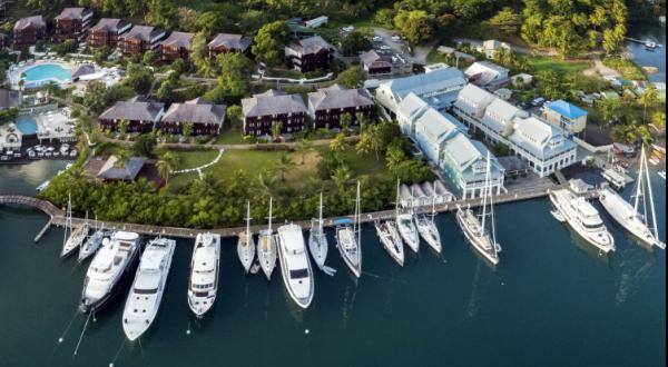 Image forCapella Marina: a high end, fully serviced Super Yacht marina found in the heart of the Caribbean