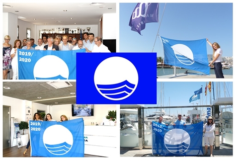 Image forBlue Flag is hoisted again at Marina Port de Mallorca