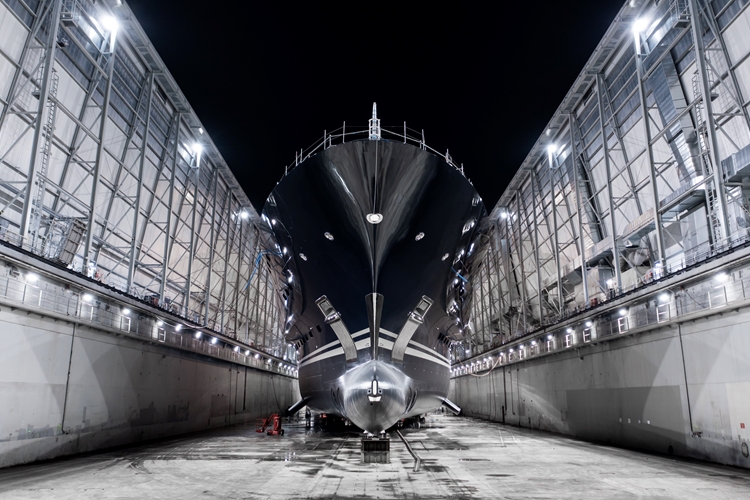 Typical Vigilant Installation on the bow of a 145m vessel